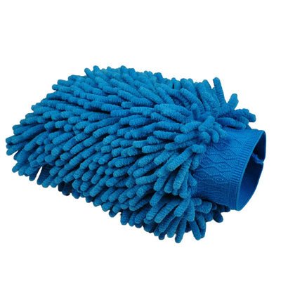 Tvätthandske i mjuk Mikrofiber – Blå eller Grön