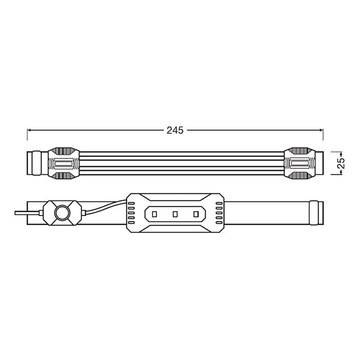 Osram Flexibel & Uppladdningsbar Pannlampa 115lm (6)