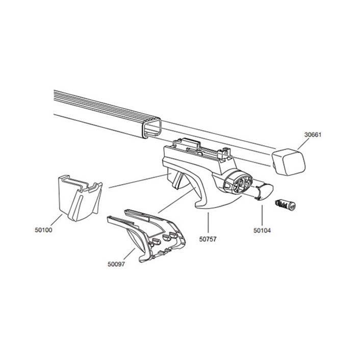 Thule ändpropp (951 50097)