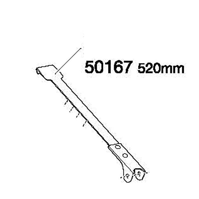 Thule övre krok 520 mm