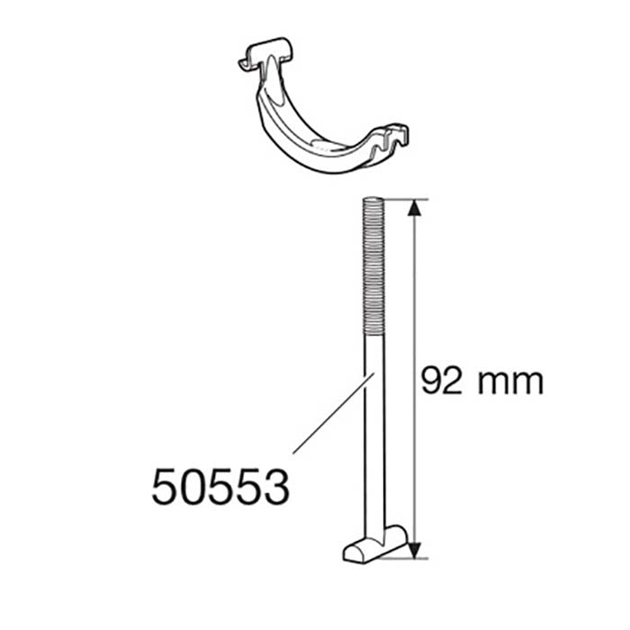 Thule t-skruv m6x92