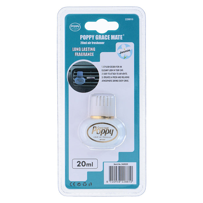 Poppy mini luftfriskare Jasmin, 20 ml.