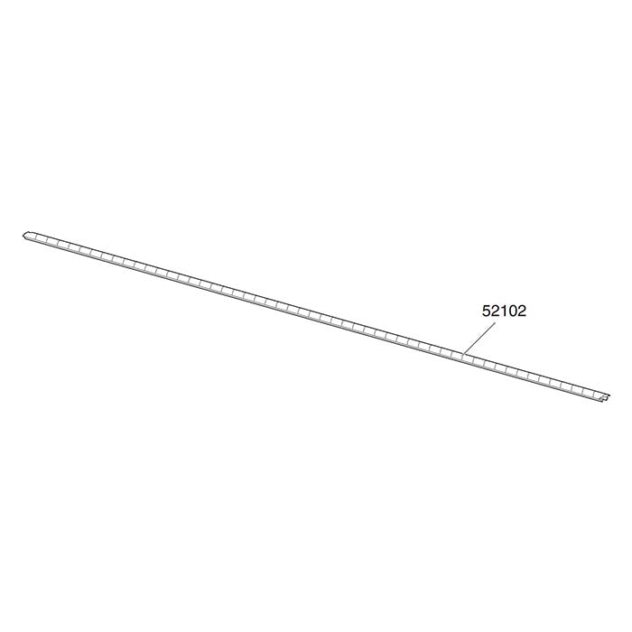 Thule gummilist för WingBar övre 1 st