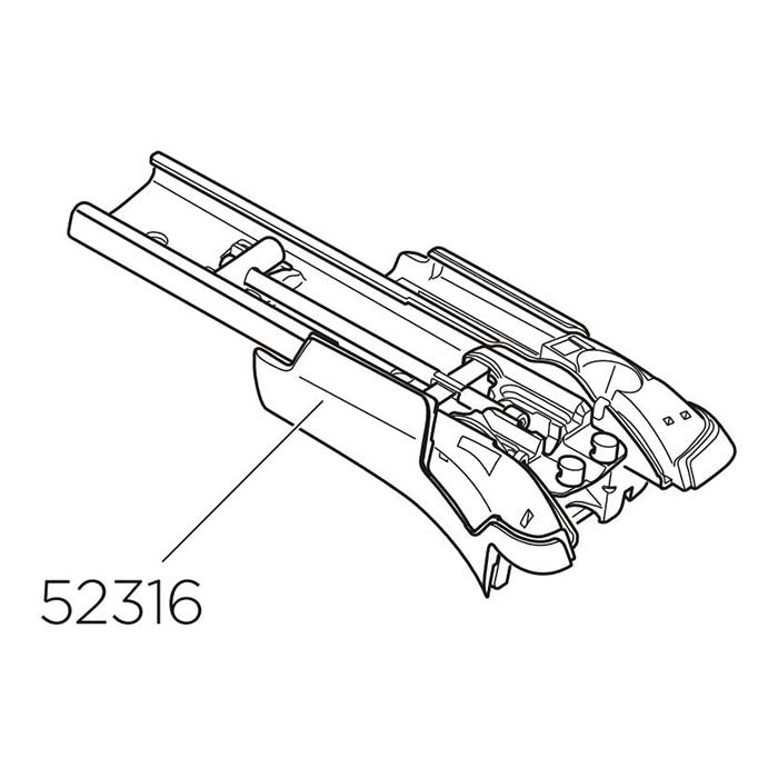 Thule fot vänster WingBar 958 edge