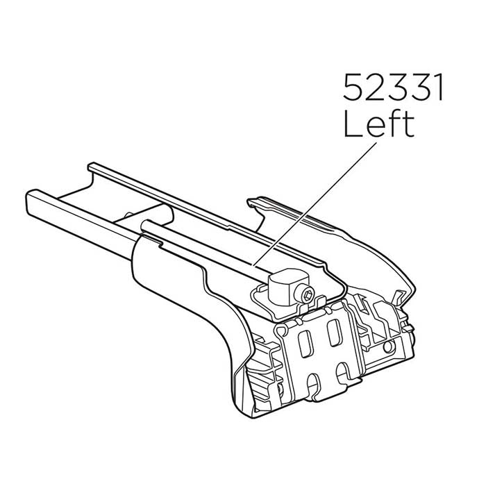 Thule fot vänster WingBar 959 edge