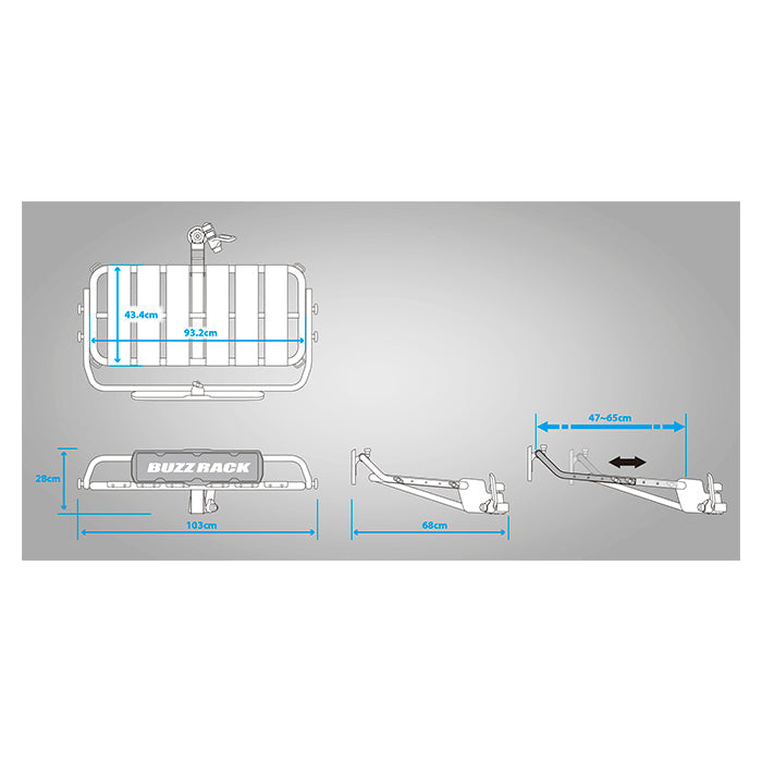 BUZZRACK Buzzpro P10S Bagageplattform (5)