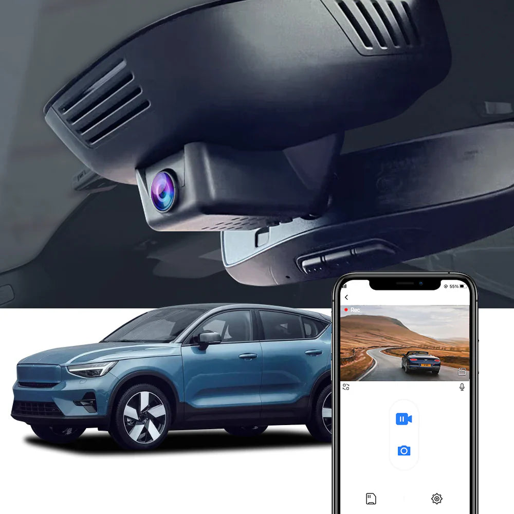 FITCAMX Dash Cam för Volvo C40 och EC40 2022-2025