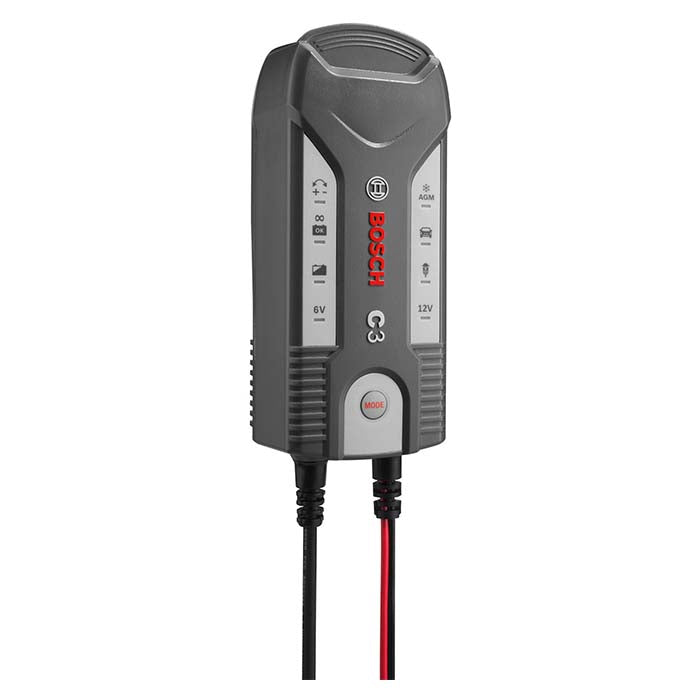 Bosch C3 Batteriladdare för 6/12V batterier