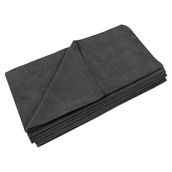 Avant Mikrofiberduk, 40x40cm, 330gsm, 10 st Svart