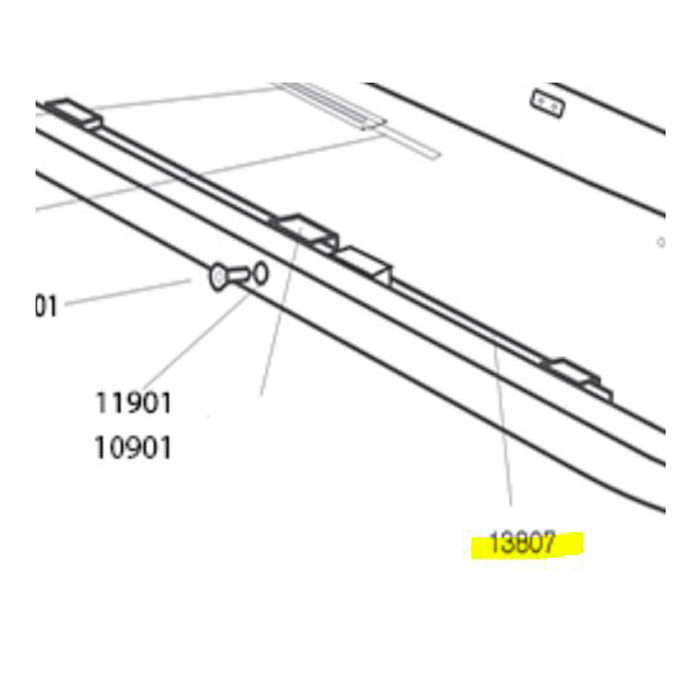 Thule låsskena Alpine 100