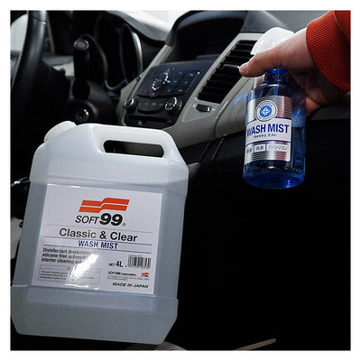 Soft99 Wash Mist interiörrengöring antibakteriell 4L (2)
