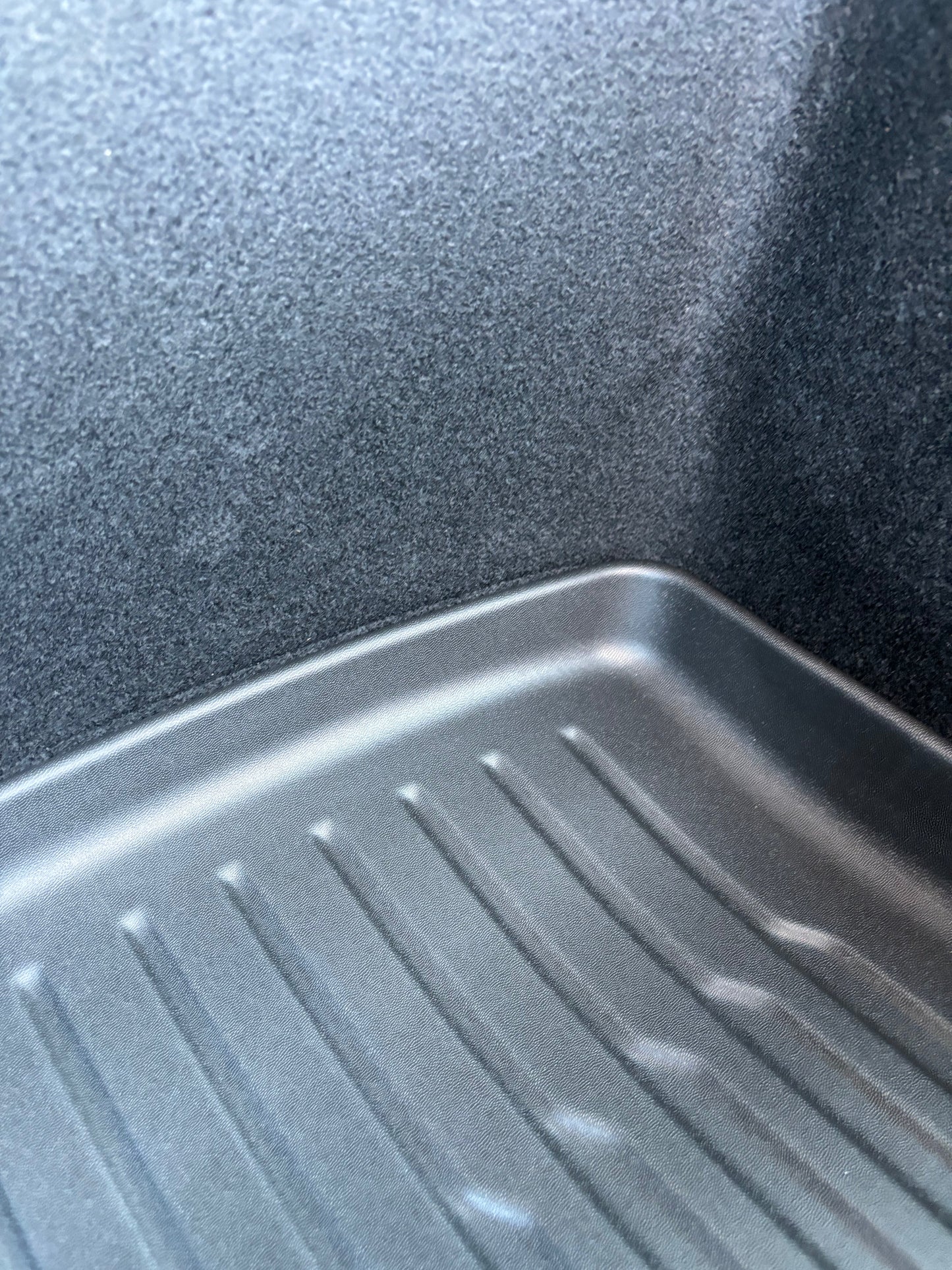 Allväder bagageutrymmesmatta till Tesla Model 3 Highland