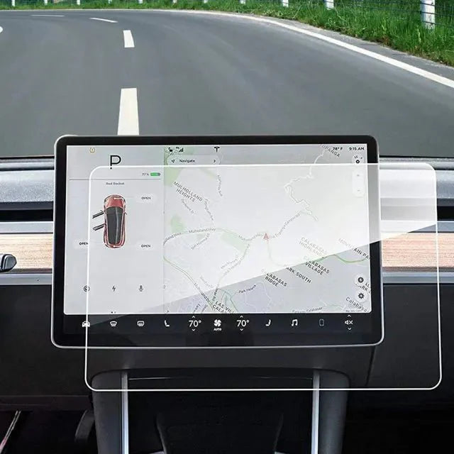 Skærmbeskytter til Tesla model 3 og Tesla model y - GreenGoing