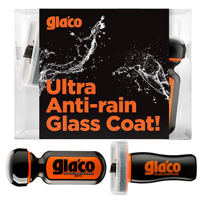 Soft99 Glaco Ultra Anti Rain coating kit med Glass Compound och Ultra Glaco