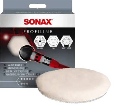 SONAX Polerskive Lammeuld Ø130 - GreenGoing