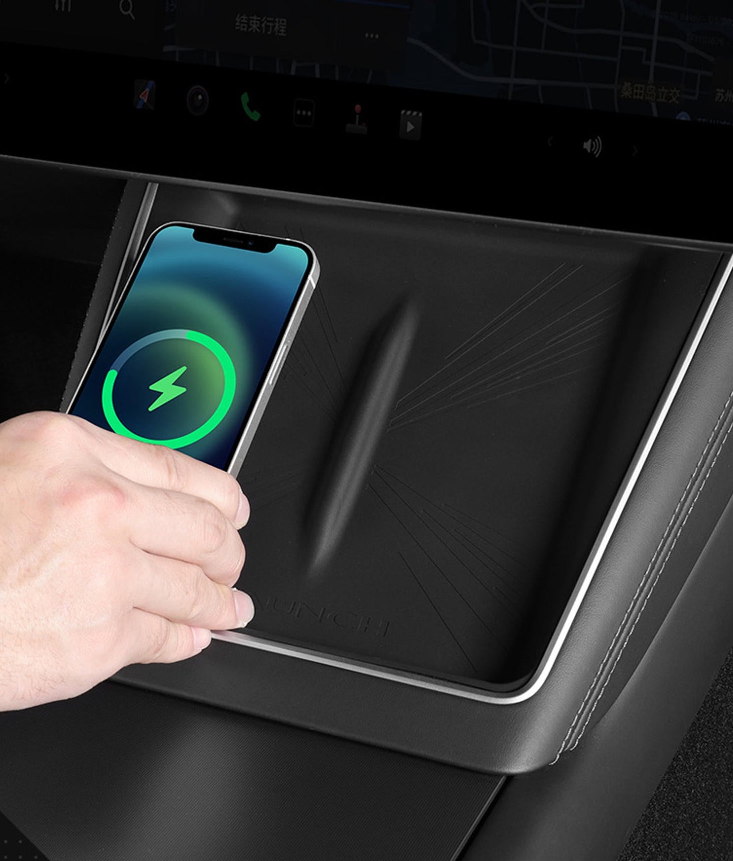 Silikonmatta för Tesla Model Y Juniper
