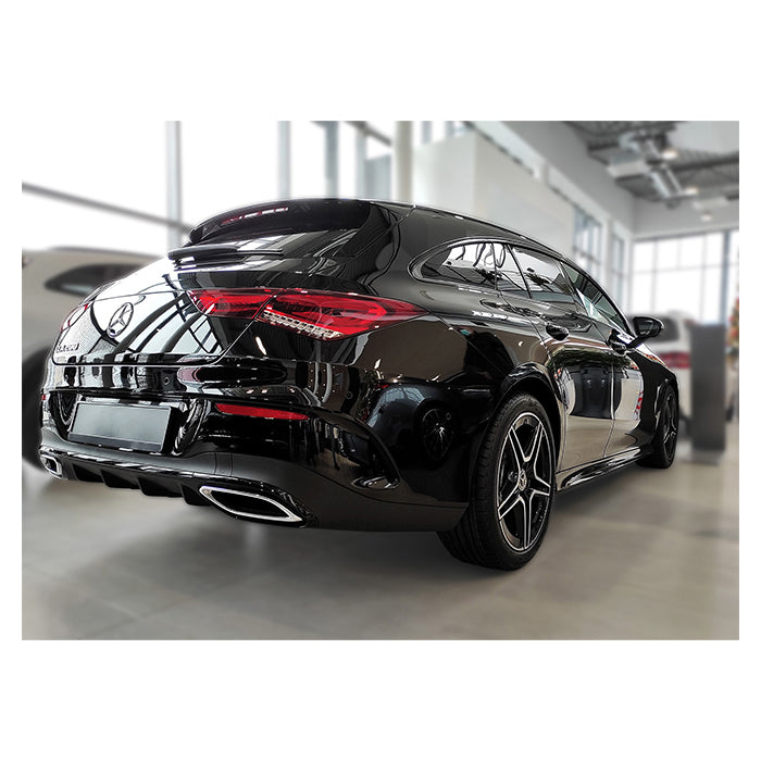 Avisa Lastkantskydd Mercedes CLA St.car 2019- Svart Stål