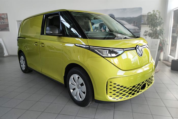 Lastkantsskydd till VW ID.Buzz 2022 - Svart Rostfritt Stål