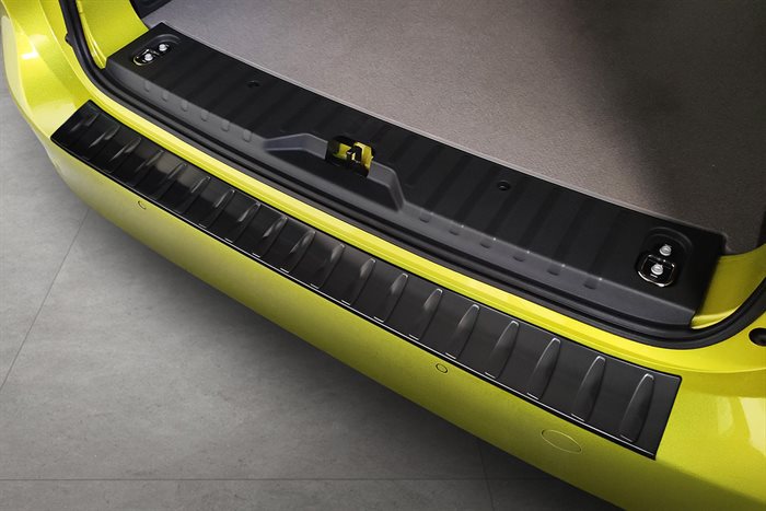 Lastkantsskydd till VW ID.Buzz 2022 - Svart Rostfritt Stål