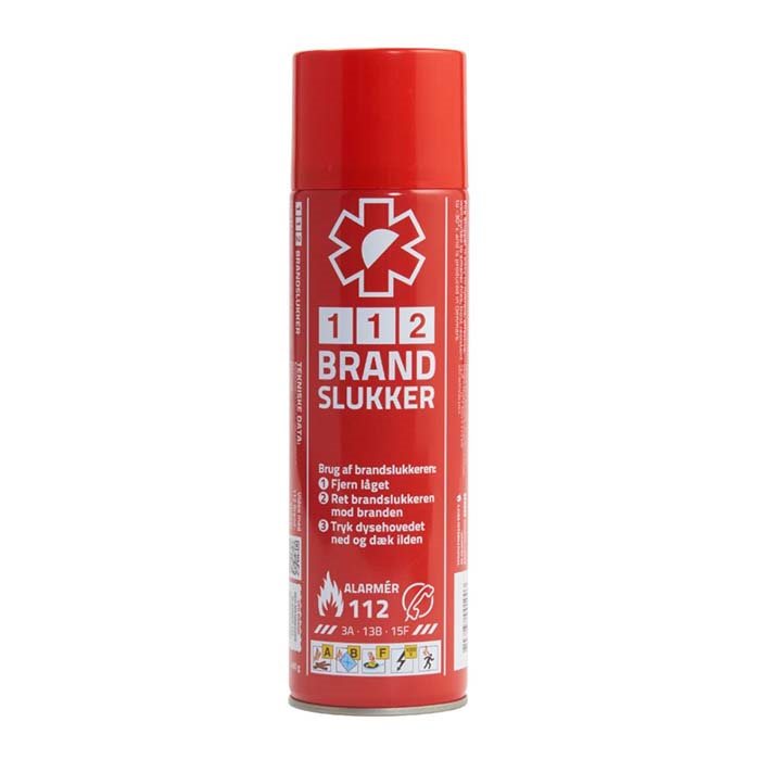 112 Brandsläckare 400 ml. inkl. neoprenväska (4)
