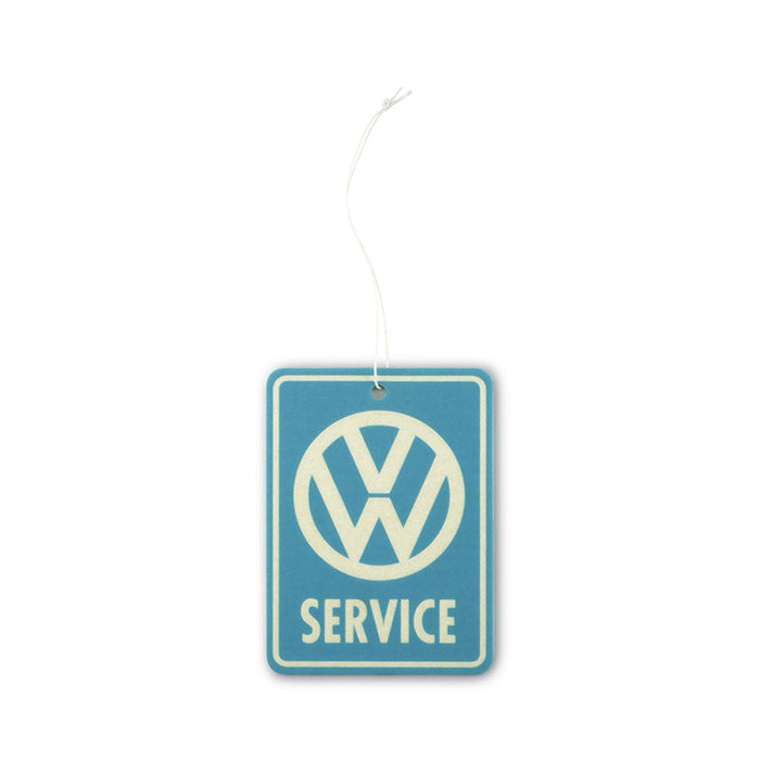 Luftfriskare, VW-skylt ''new car/vw service''