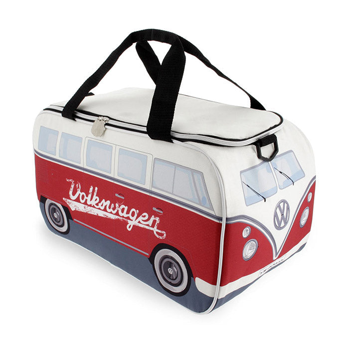 Kylväska, VW T1 buss vit/röd 25 liter
