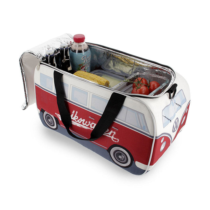 Kylväska, VW T1 buss vit/röd 25 liter (2)