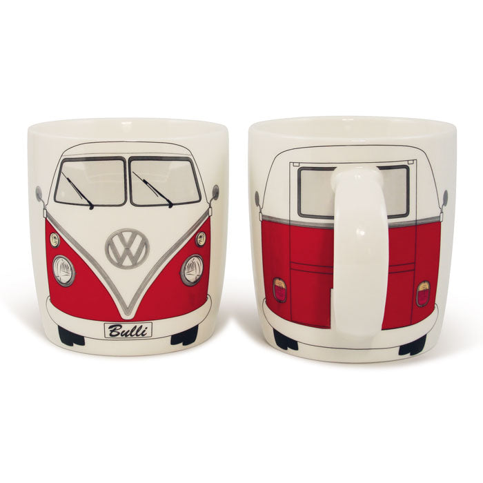 Mugg, VW T1 buss "classic", röd (2)