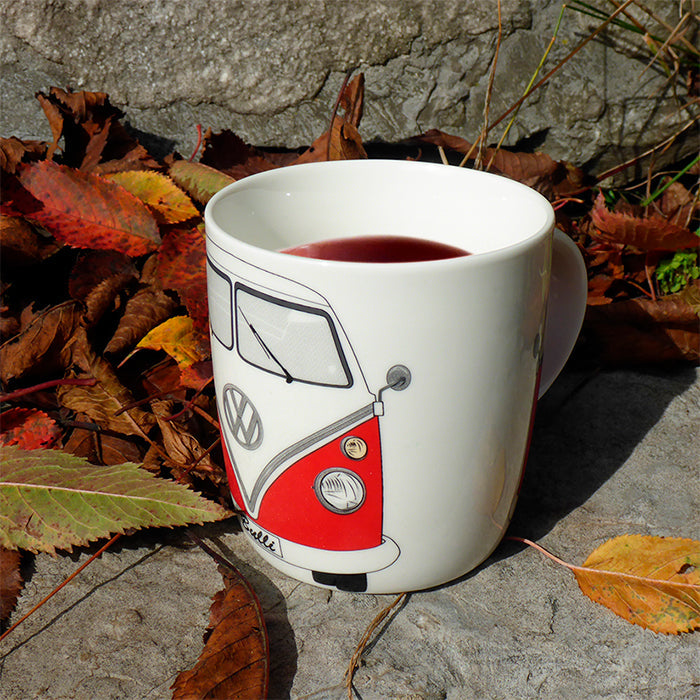 Mugg, VW T1 buss "classic", röd (7)