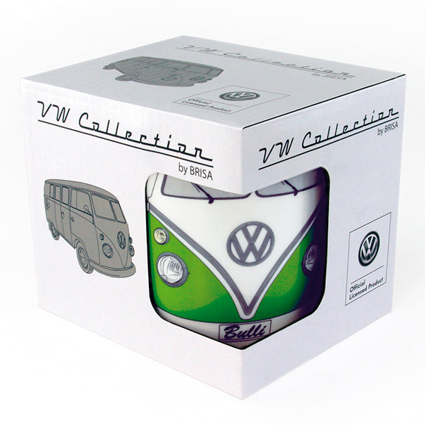 Mugg, VW T1 buss "classic", grön (4)