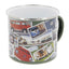Emaljmugg, VW T1 buss "STAMPS" 500 ml (4)