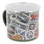 Emaljmugg, VW T1 buss "STAMPS" 500 ml (7)