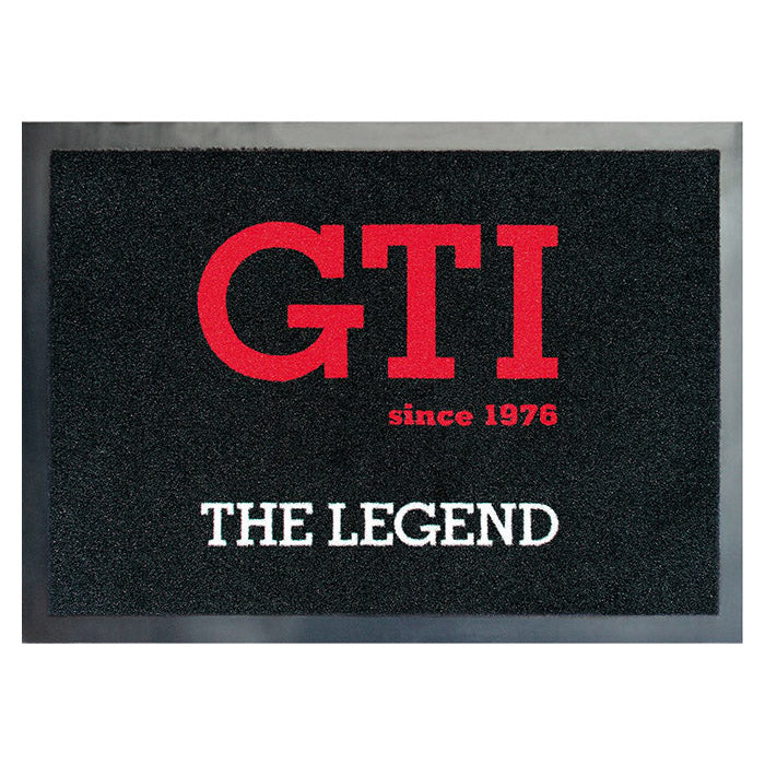VW GTI dörrmatta ''The Legend'' svart