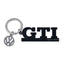 VW GTI nyckelring m. logohänge, svart (2)