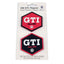 VW GTI gummimagnet, flerfärgad, 2 st. (4)