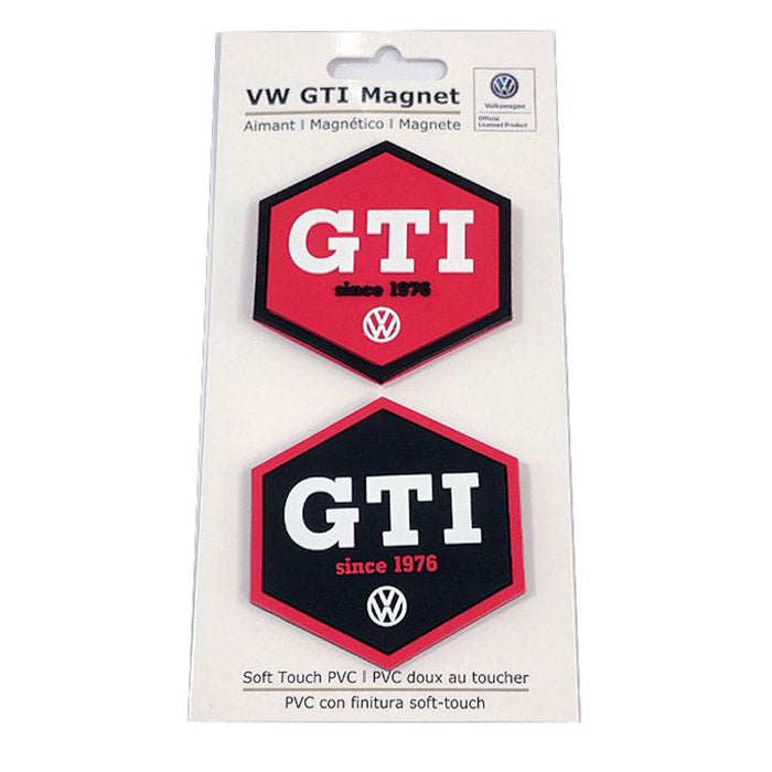 VW GTI gummimagnet, flerfärgad, 2 st. (4)