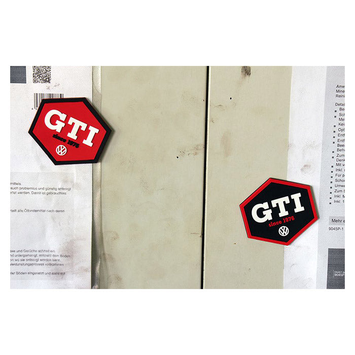 VW GTI gummimagnet, flerfärgad, 2 st. (5)