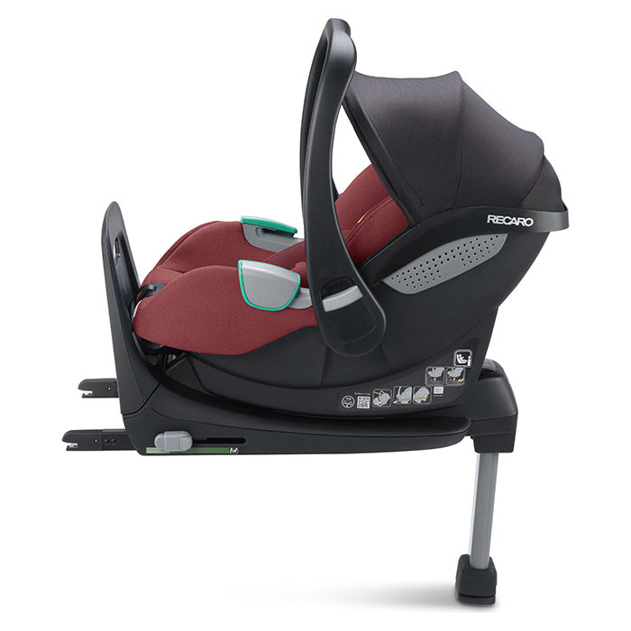 Recaro bilbarnstol Avan Iron Red (2)