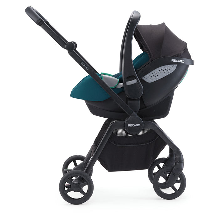 Recaro Sadena City Stroller Black barnvagnschassi i svart (4)