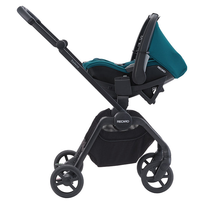 Recaro Sadena City Stroller Black barnvagnschassi i svart (7)