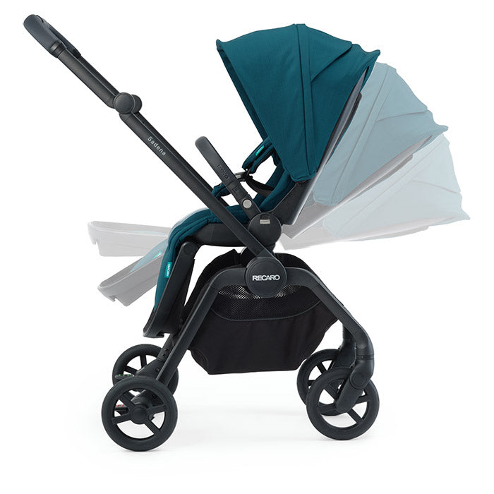 Recaro Sadena City Stroller Black barnvagnschassi i svart (9)