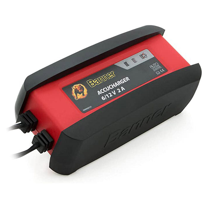 BANNER Batteriladdare 2A/6-12V helautomatisk (2)