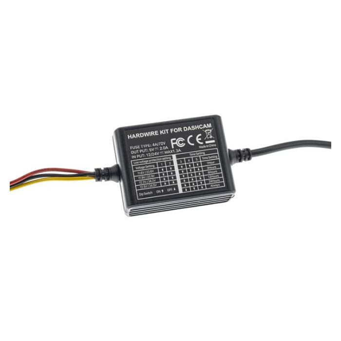 Ampire 12V+24V Dashcam-sats (fram+bak) 2K (QUAD-HD) (6)