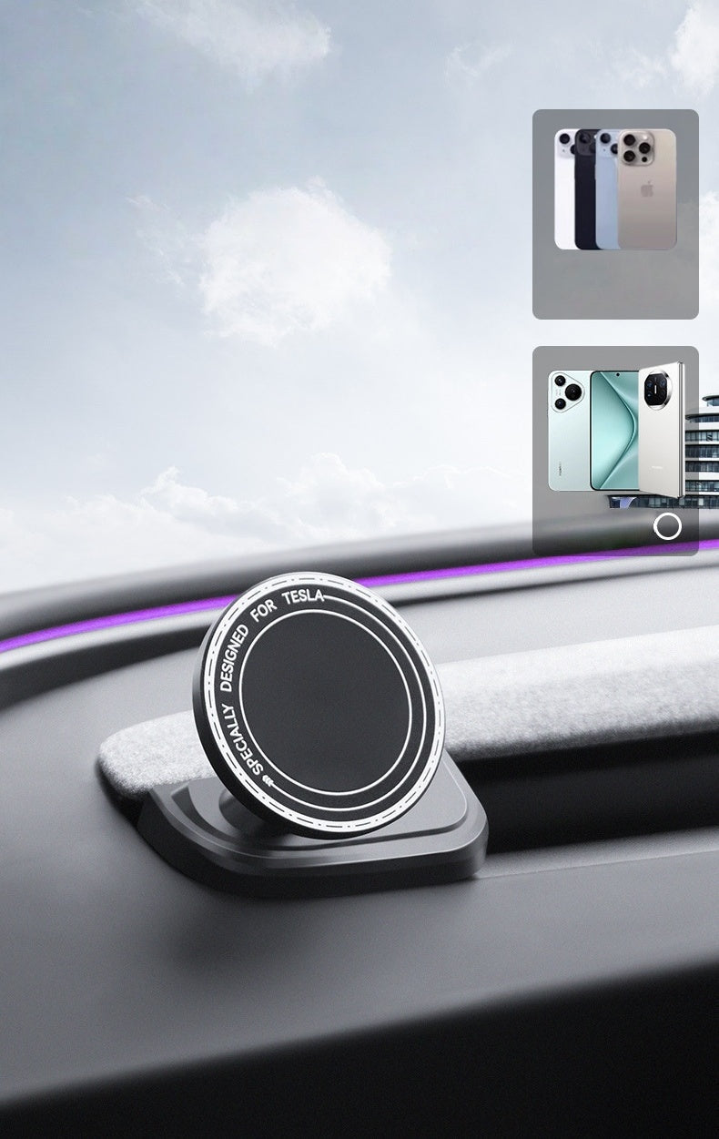 Instrumentbrädehållare för telefon: Tesla Model 3 Highland & Model Y Juniper