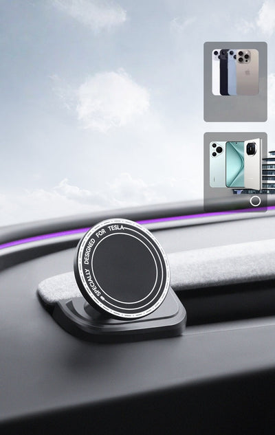 Instrumentbrädehållare för telefon: Tesla Model 3 Highland & Model Y Juniper