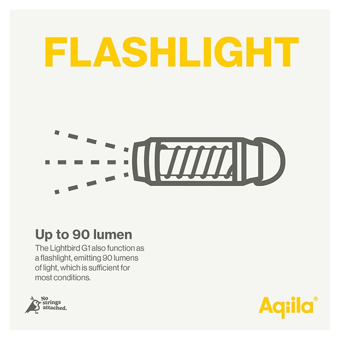 Aqiila Lightbird G1 Uppladdningsbar Campinglampa (4)