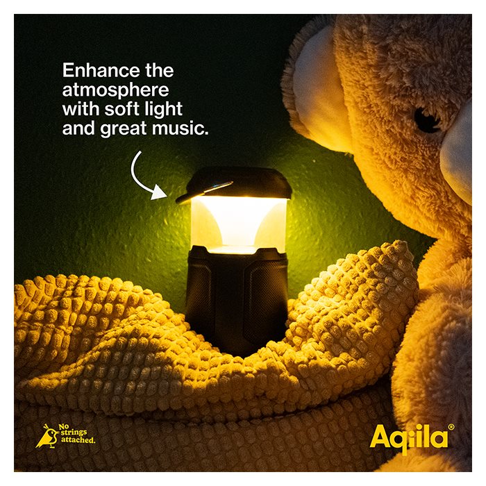 Aqiila Soundbird B10 | 3-i-1 Lampa, Högtalare & Powerbank (8)