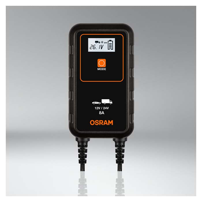 Osram Batteriladdare 8A, 1,5m kabel (4)