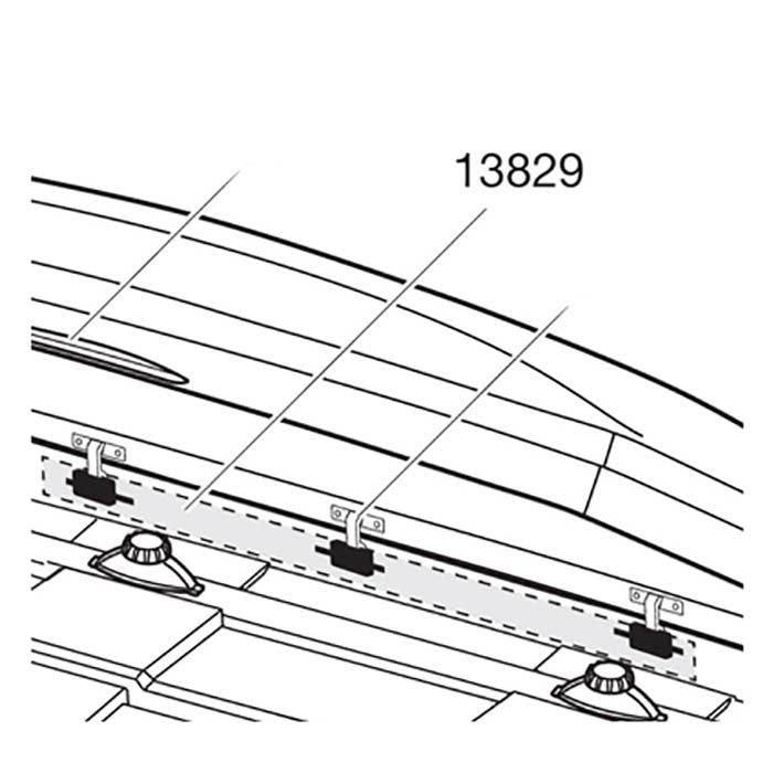 Thule låsskena till Pacific 780