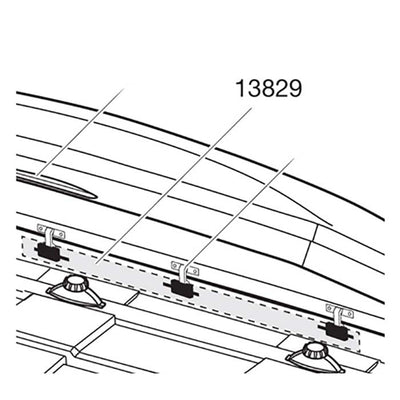 Thule låsskena till Pacific 780